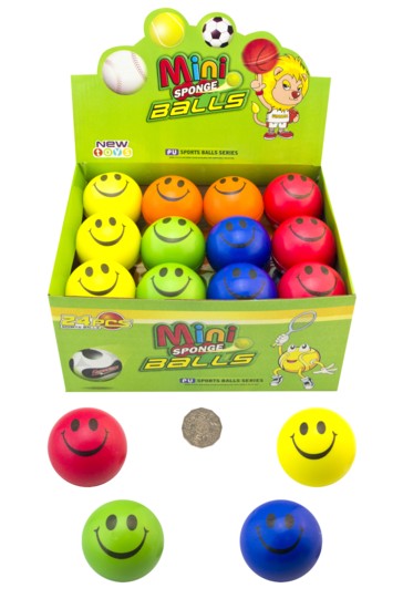 SMILEY STRESS BALL 60mm SMILEY STRESS BALL 60mm