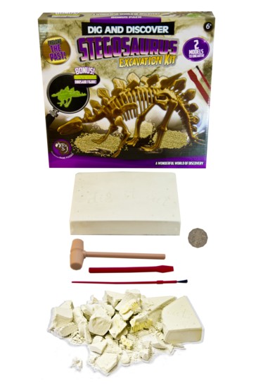 DIG & DISCOVER STEGOSAURUS DIG & DISCOVER STEGOSAURUS