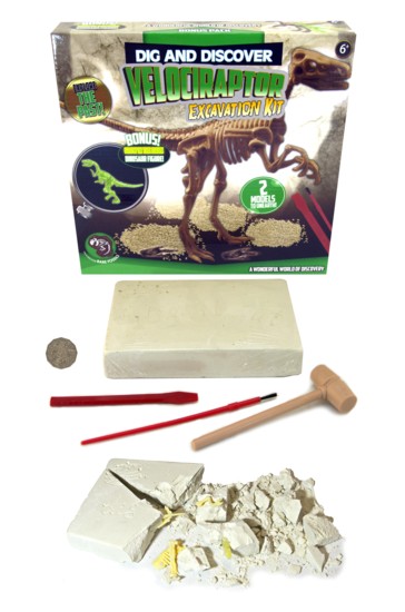 DIG & DISCOVER VELOCIRAPTOR DIG & DISCOVER VELOCIRAPTOR