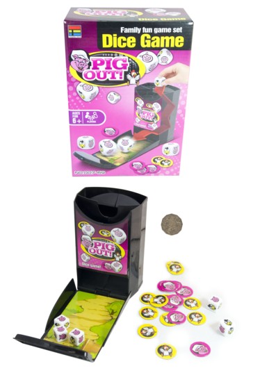 PIG OUT DICE GAME PIG OUT DICE GAME
