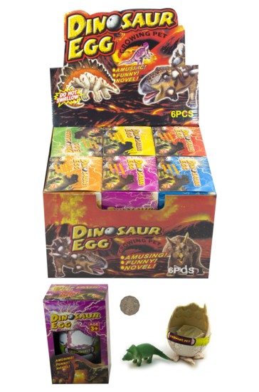 MAGIC GROWING DINOSAUR EGG EX LGE MAGIC GROWING DINOSAUR EGG EX LGE