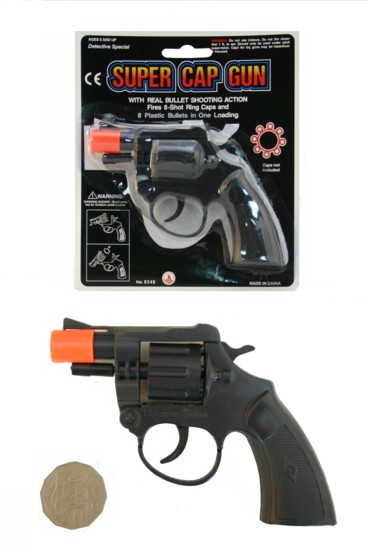 SUPER CAPGUN-DETECTIVE SPECIAL BLACK SUPER CAPGUN-DETECTIVE SPECIAL BLACK