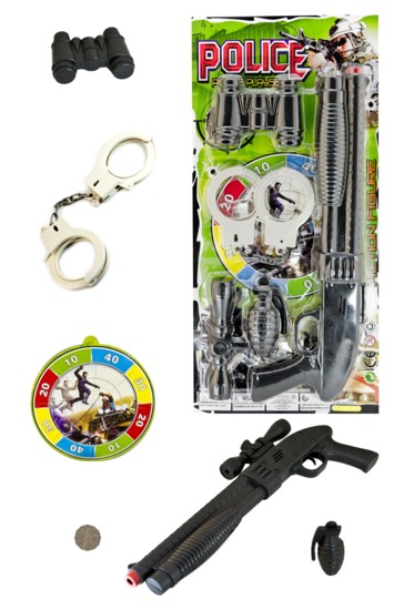 POLICE PLAY SET POLICE PLAY SET