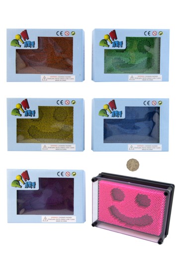 PIN ART 18X13CM COLOUR PLASTIC PIN ART 18X13CM COLOUR PLASTIC