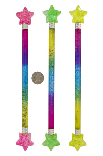 STAR ENDS MULTI COLOUR BATON STAR ENDS MULTI COLOUR BATON