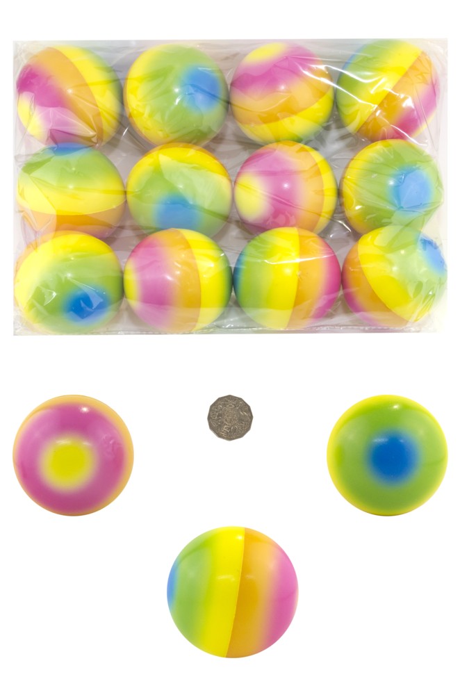 76mm Rainbow Stress Ball
