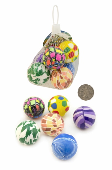 HI-BOUNCE BALL MIXED 45MM (6 PCE) HI-BOUNCE BALL MIXED 45MM (6 PCE)