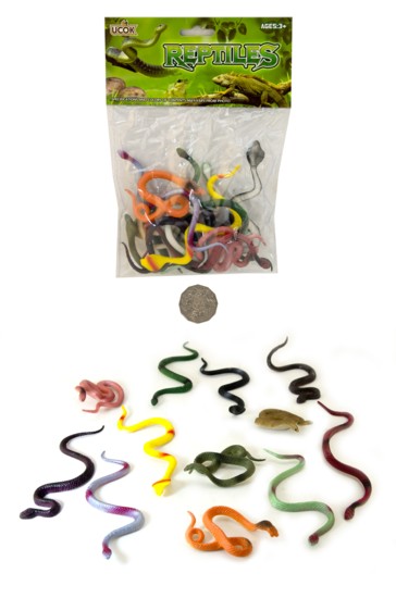 SNAKES (12 PIECE BAG) SNAKES (12 PIECE BAG)