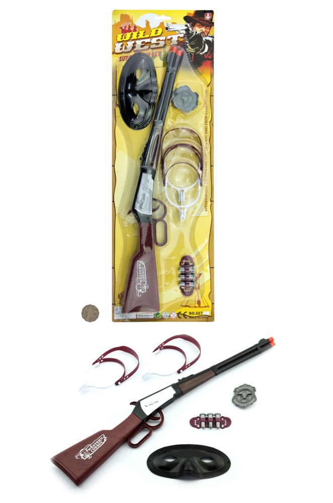 COWBOY RIFLE SET - Click Image to Close