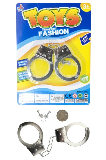 POLICE HANDCUFFS METAL POLICE HANDCUFFS METAL