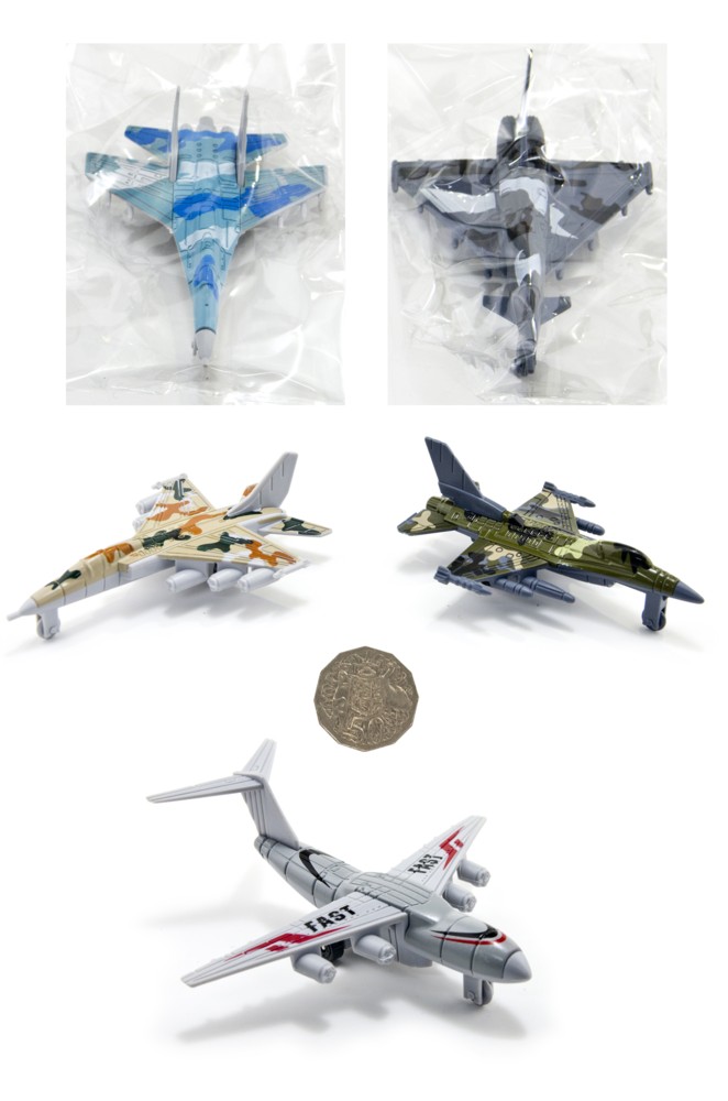10cm DIE CAST FIGHTER PLANE