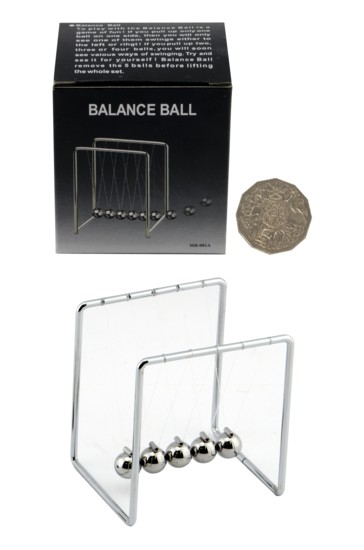 SMALL NEWTON CRADLE - Click Image to Close