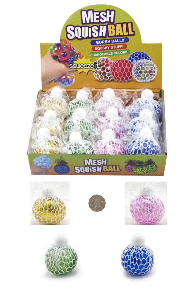 60mm GLITTER MESH BALL