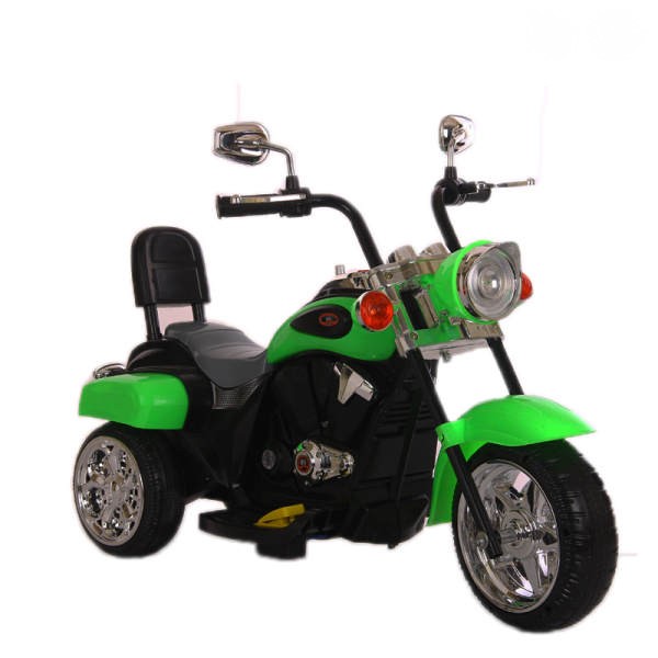 ELECTRIC GREEN MOTOR BIKE - Click Image to Close