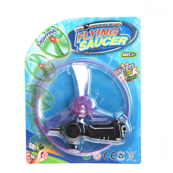 LIGHT UP FLYING SAUCER LIGHT UP FLYING SAUCER