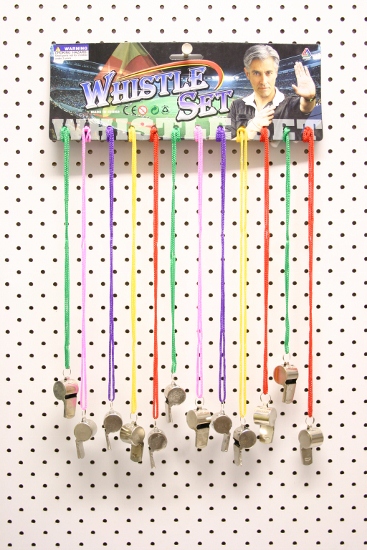 METAL WHISTLE (12 PCE) METAL WHISTLE (12 PCE)